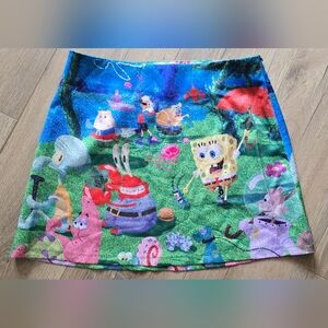 Nickelodeon SpongeBob SquarePants Colorful Skirt